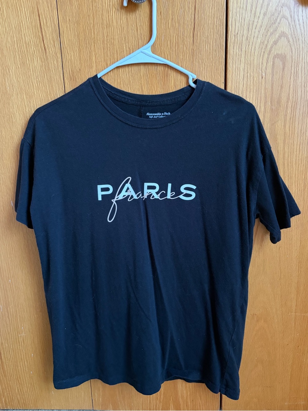 Abercrombie & Fitch Black Graphic Tee
